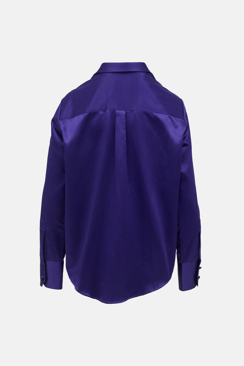Ernest W. Baker Satin Shirt