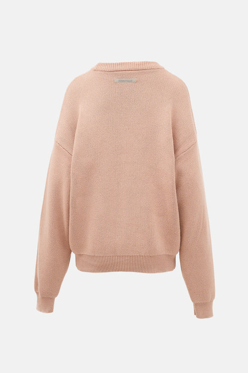 Essentials Logo Intarsia Sweater