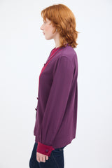 Etro Pink & Purple Colourblock Shirt