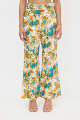 Zimmermann Linen Floral Estelle Pant