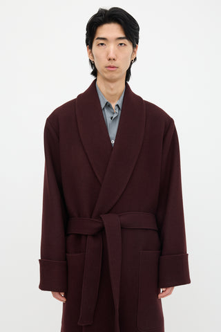 Wool Shawl Coat