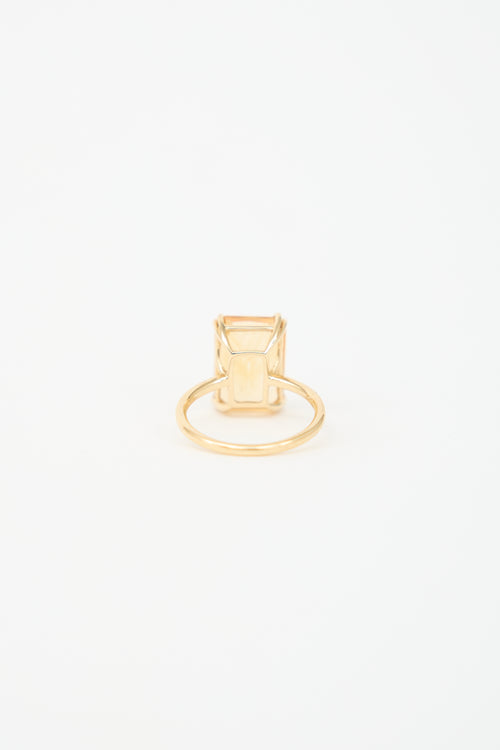Effy 14k Gold & Citrine Ring