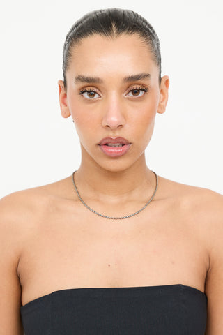 Effy Sterling Silver Braided Rope Necklace