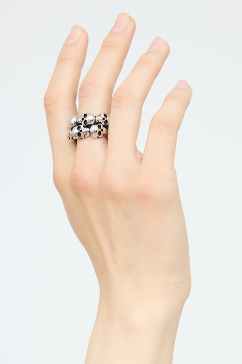 Effy Sterling Silver Skull Ring