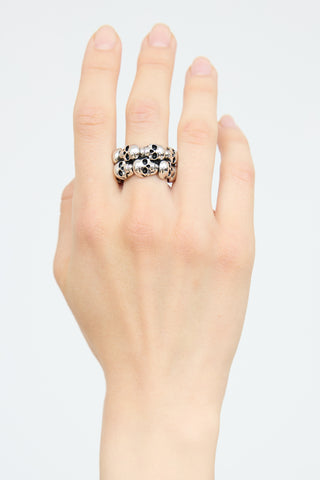 Effy Sterling Silver Skull Ring