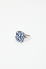 Effy Sterling Silver Sapphire Splash Ring
