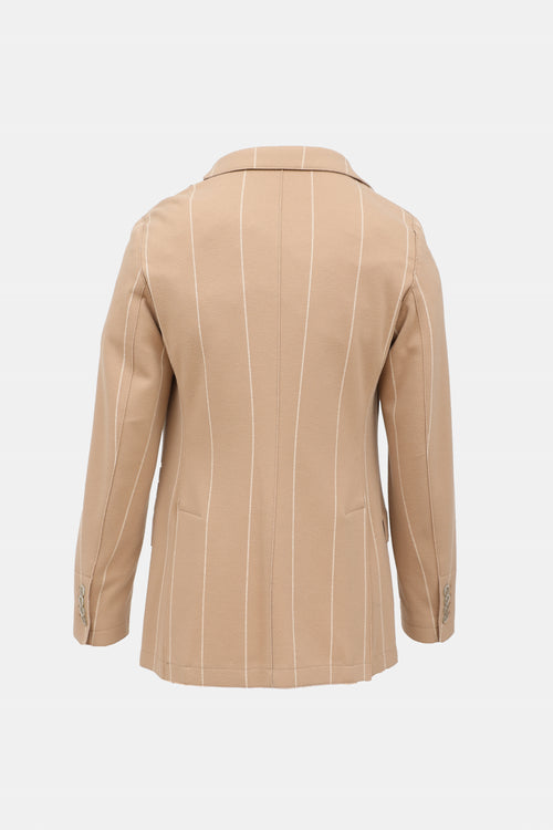 Eleventy Wool Striped Blazer