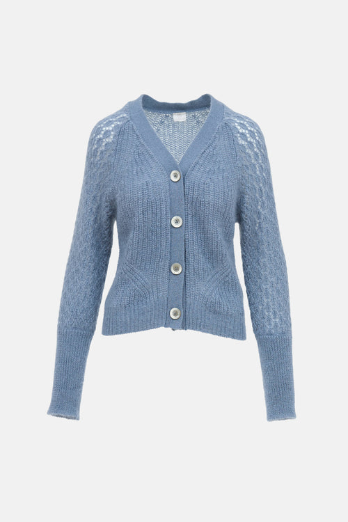 Eleventry Mohair Knit Cardigan