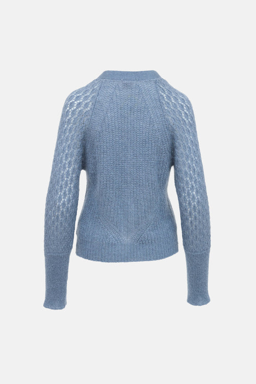 Eleventry Mohair Knit Cardigan