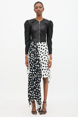 Elie Saab Sequin Cropped Jacket