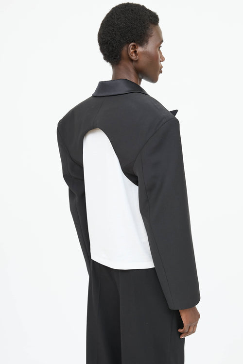 Ellery Incognito Backless Blazer