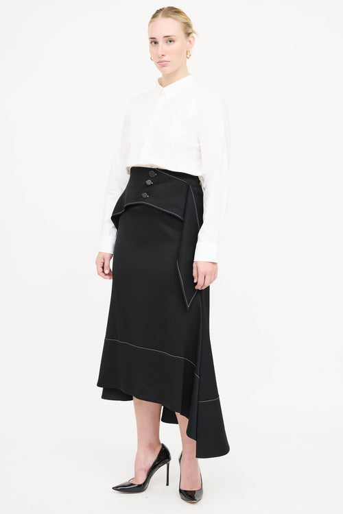 Ellery Yale Fluted Skirt