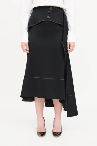 Ellery Yale Fluted Skirt
