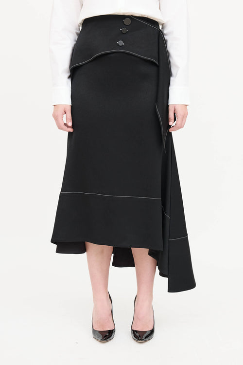 Ellery Yale Fluted Skirt