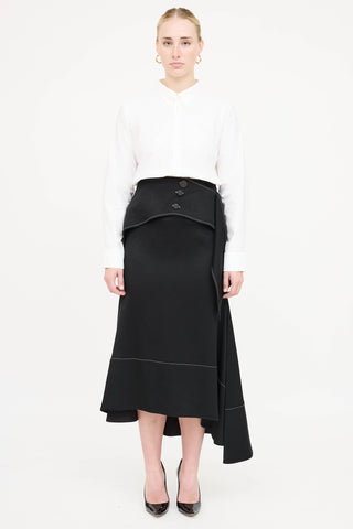 Ellery Yale Fluted Skirt
