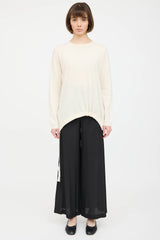 Ellery Cashmere Knit Cinch Sweater