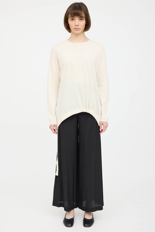 Ellery Cashmere Knit Cinch Sweater