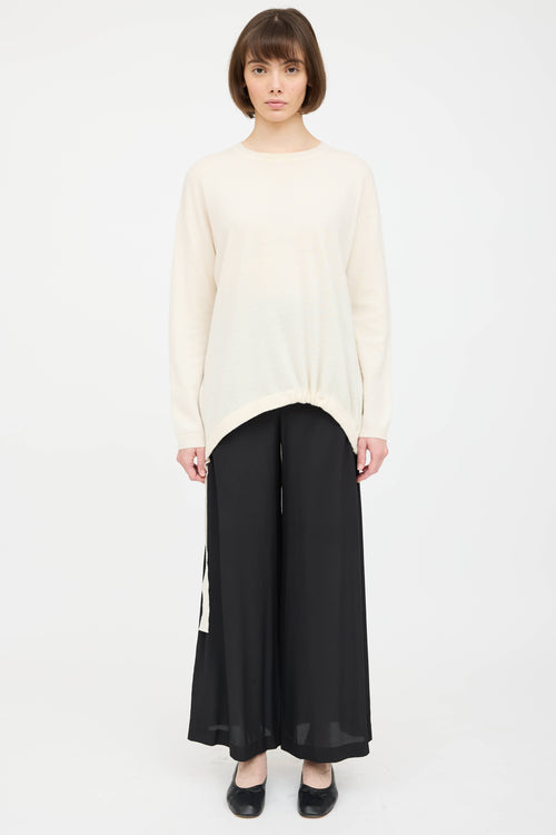 Ellery Cashmere Knit Cinch Sweater