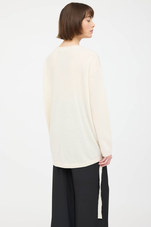 Ellery Cashmere Knit Cinch Sweater