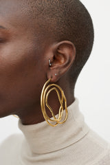 Ellery Swirl Hoop Earrings