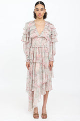 Elliatt Monica Ruffle Maxi Dress