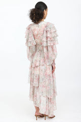Elliatt Monica Ruffle Maxi Dress