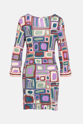 Emilio PucciPattered Midi  Dress