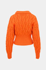 Emilia Wickstead Wool Cable Knit Sweater