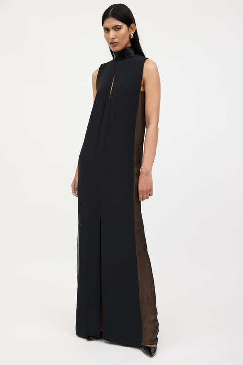 Emilio Pucci Beaded Panel Gown