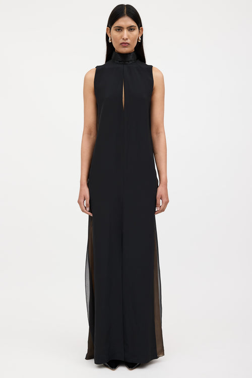 Emilio Pucci Beaded Panel Gown