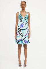 Emilio Pucci Printed Cutout Dress