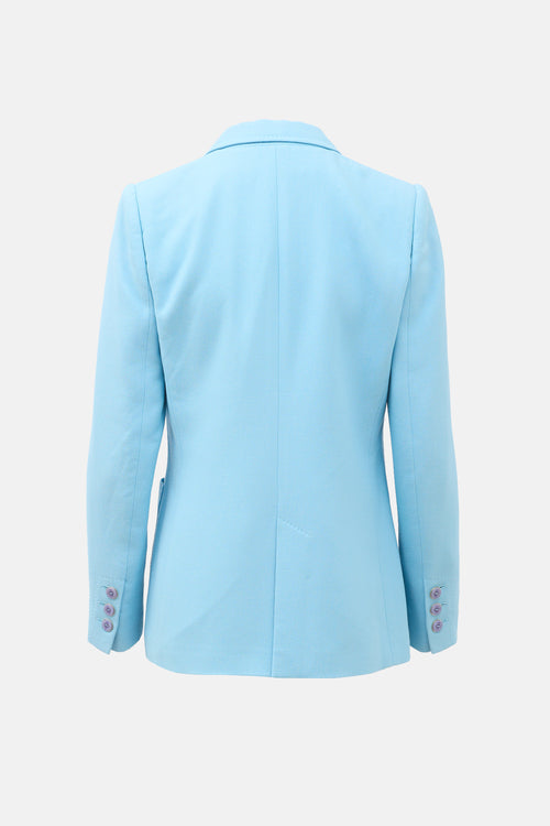 Emilio Pucci Crepe Peak Lapel Blazer