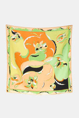 Emilio Pucci Silk Floral Scarf