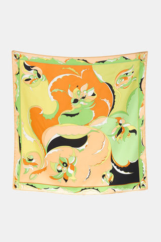 Emilio Pucci Silk Floral Scarf