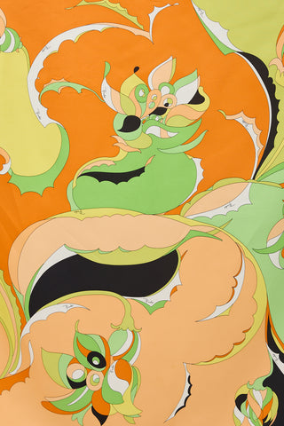 Emilio Pucci Silk Floral Scarf