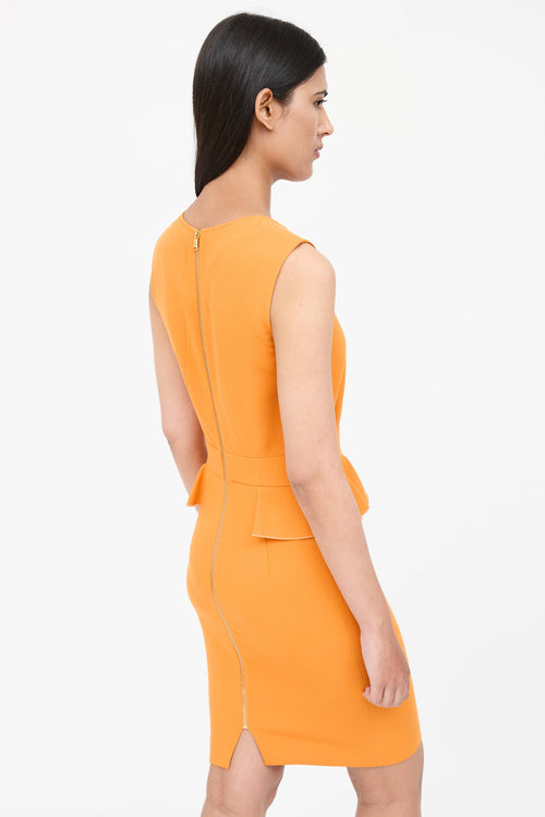 Emilio Pucci Wool Peplum Dress