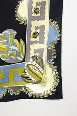 Emilio Pucci Silk Floral Scarf