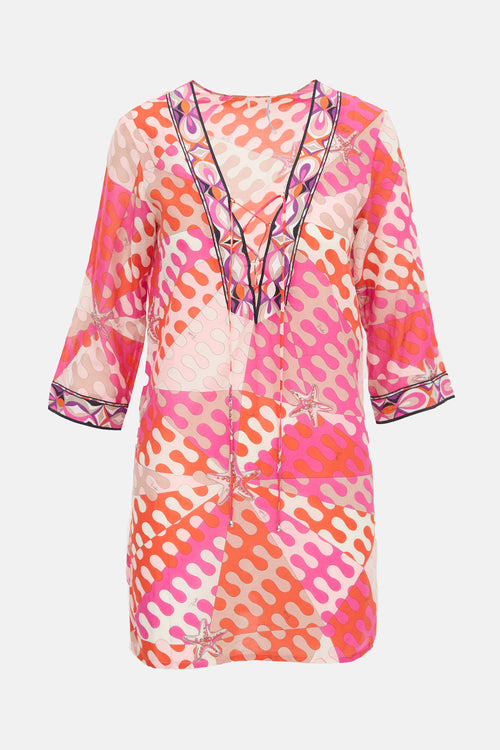 Emilio Pucci Printed Tunic Dress