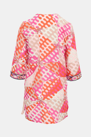 Emilio Pucci Printed Tunic Dress