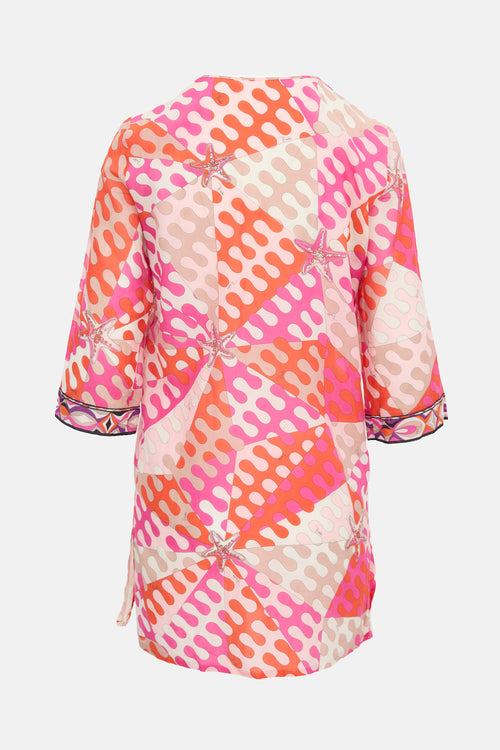 Emilio Pucci Printed Tunic Dress