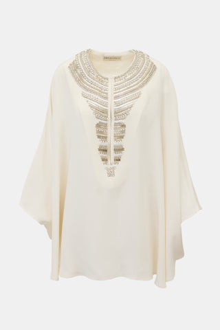 Emilio Pucci Silk & Crystal Tunic
