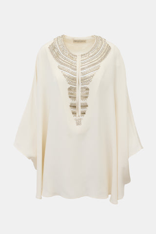 Emilio Pucci Silk & Crystal Tunic