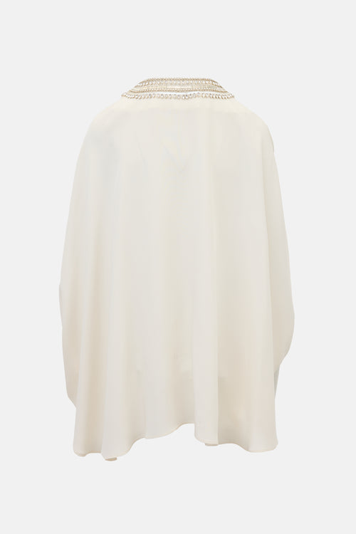 Emilio Pucci Silk & Crystal Tunic