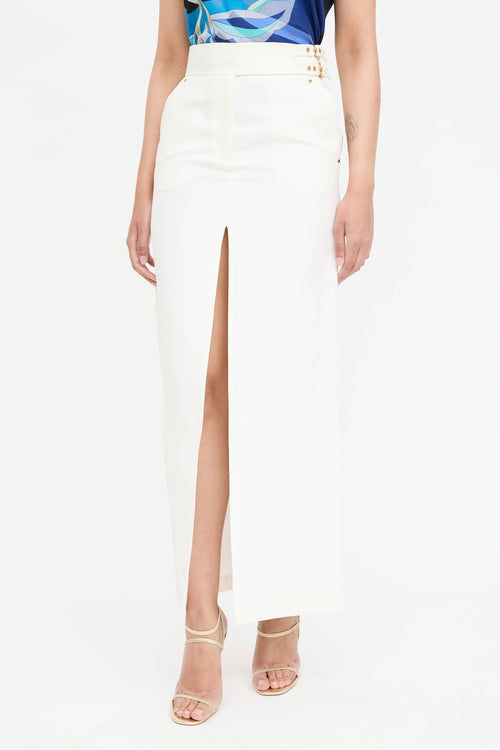 Emilio Pucci Buckled Maxi Skirt