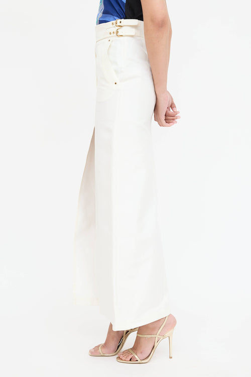 Emilio Pucci Buckled Maxi Skirt