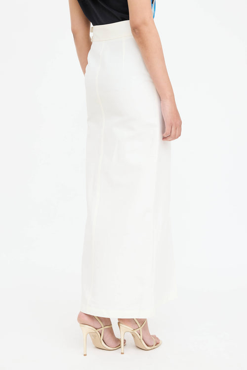 Emilio Pucci Buckled Maxi Skirt