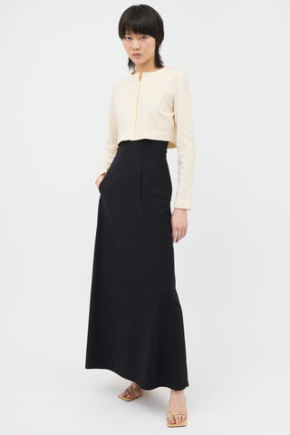 Emilio Pucci Wool & Nylon A-Line Skirt