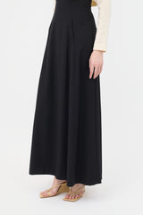 Emilio Pucci Wool & Nylon A-Line Skirt