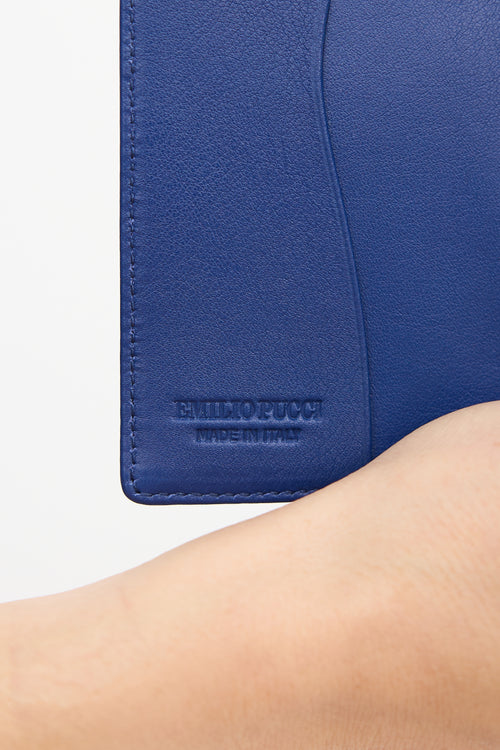 Emilio Pucci Geometric Print Passport Holder