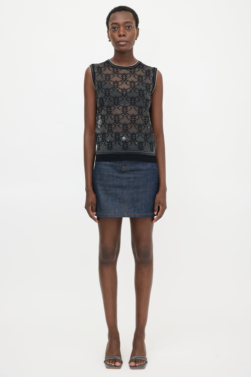 Emilio Pucci Jacquard Knit Top